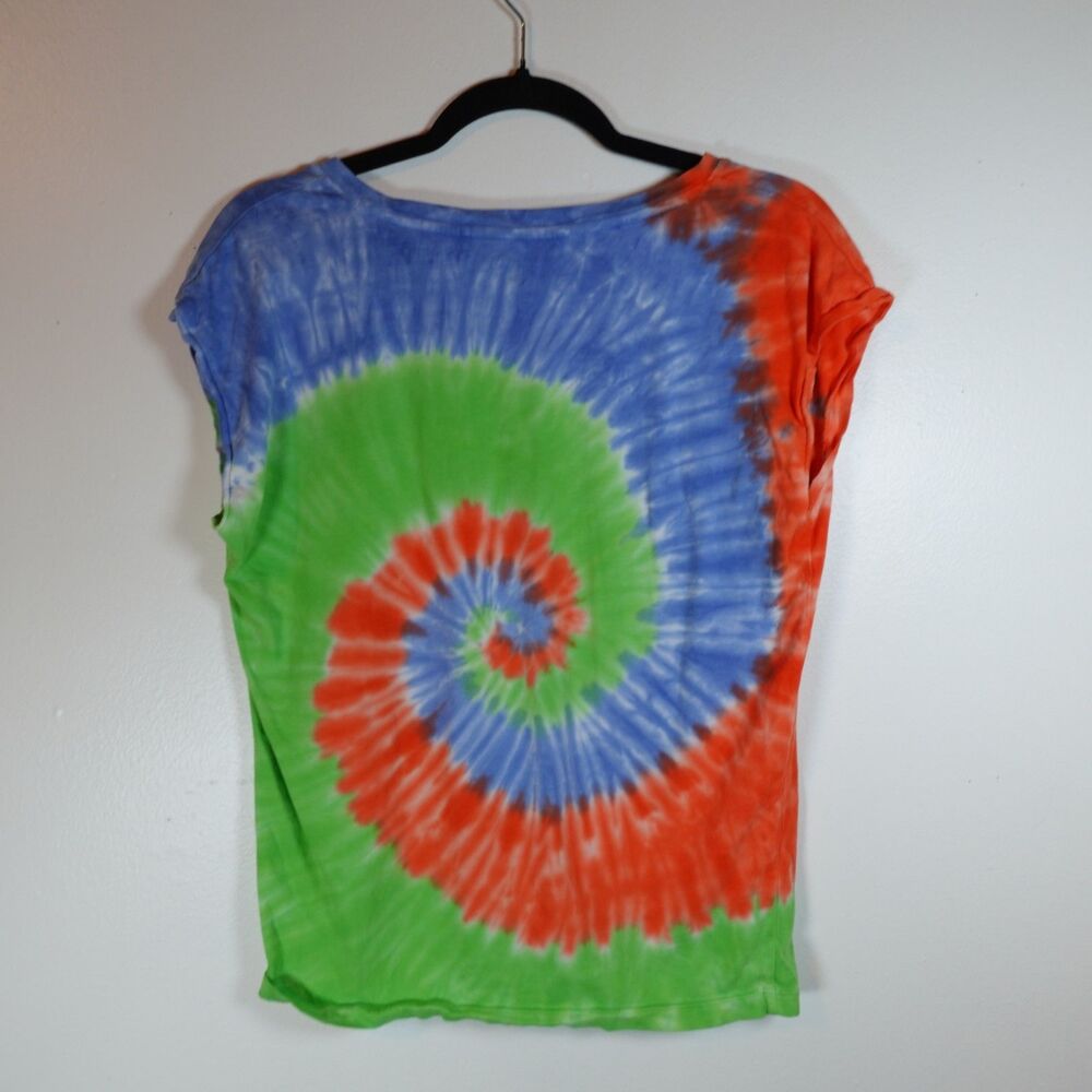 Tie Dye Boho Womens Top Size XS Tommy Hilfiger - Picture 3 of 9